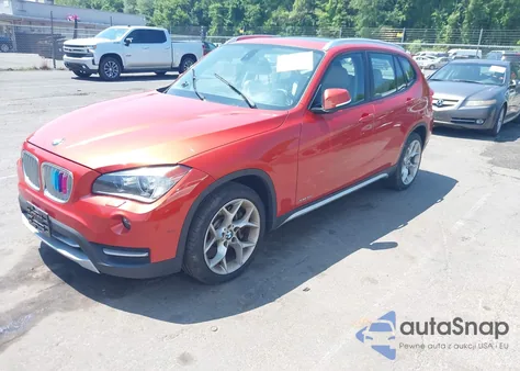 2014 BMW X1 xDrive35I из США, поврежденный, VIN WBAVM5C59EVV92598